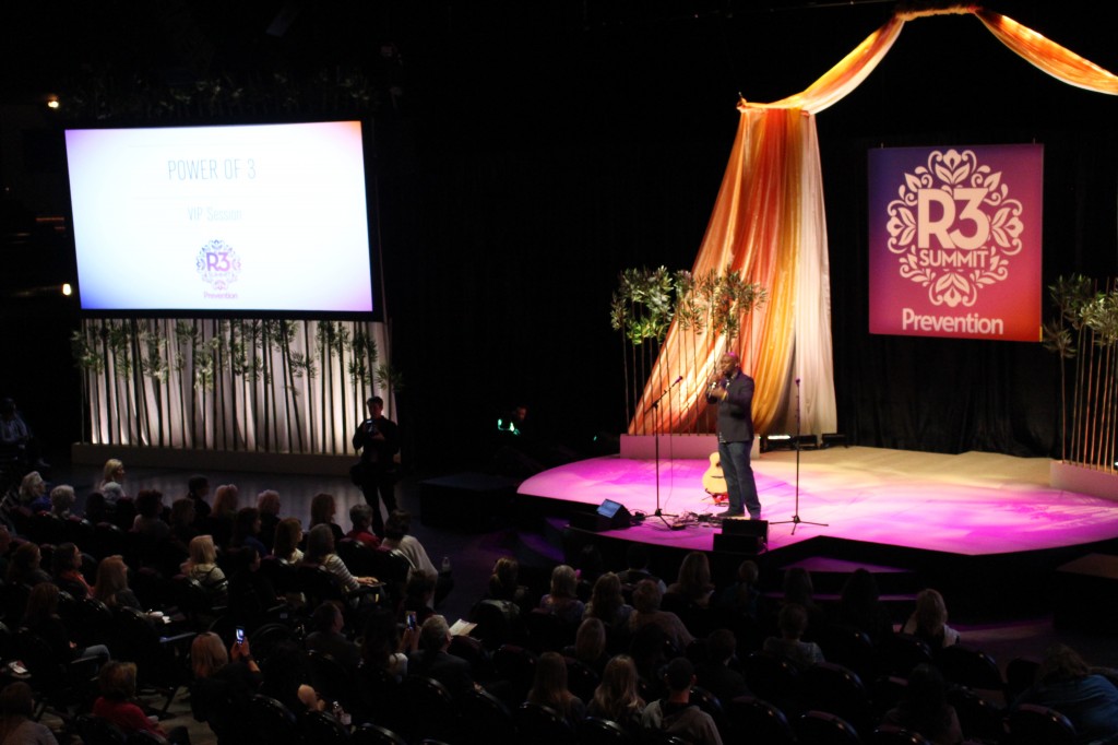 SaulPaul performing at Prevention Summit, ACL Live Moody Theater 