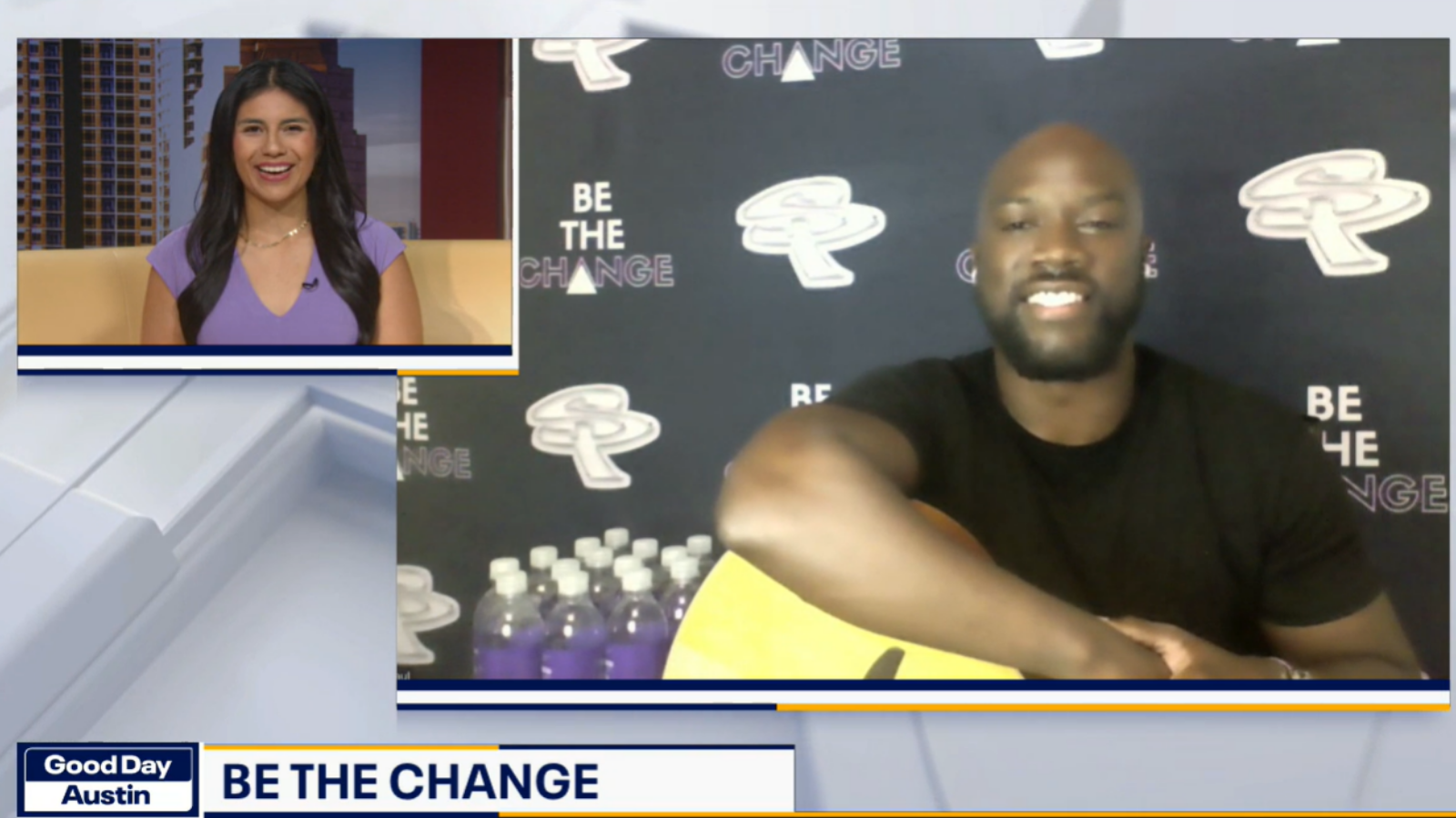 Waking up on Fox 7: Feeling Good and Doing Good with SaulPaul’s Change Water