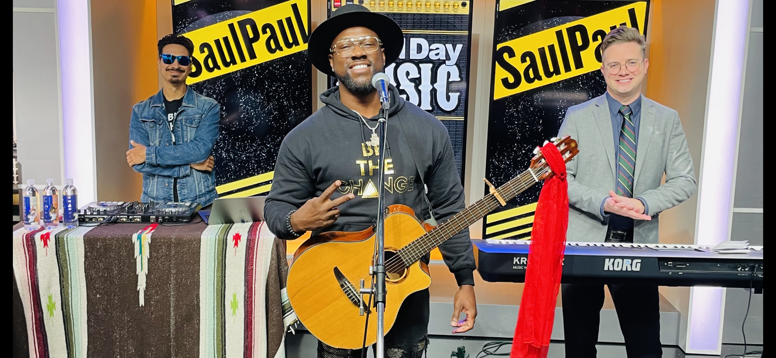SaulPaul Performs Be the Change and Rise on Good Morning Austin